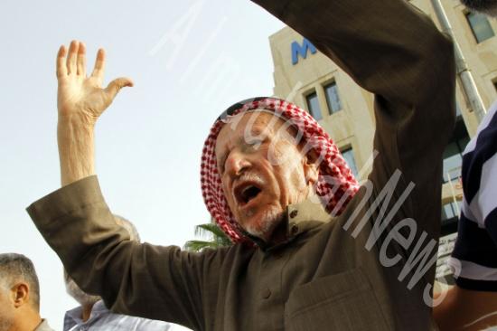 وقفة تضامنية مع الاسرى الاردنيين في المعتقلات الإسرائيلية